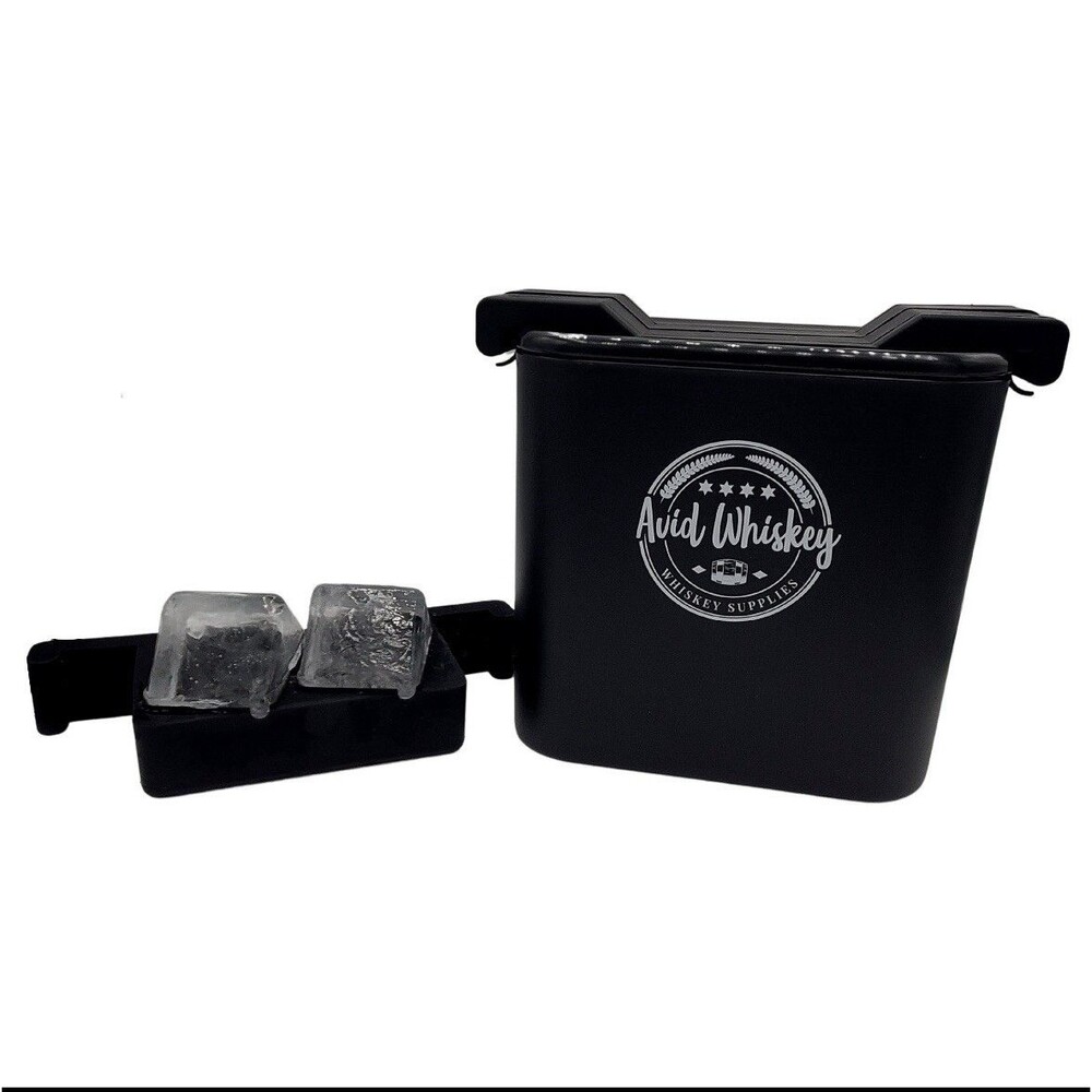 Clear Ice Maker-Double Cube  Whiskey Ice Maker By Avid Whiskey